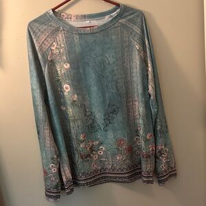 Floral Long Sleeve Top